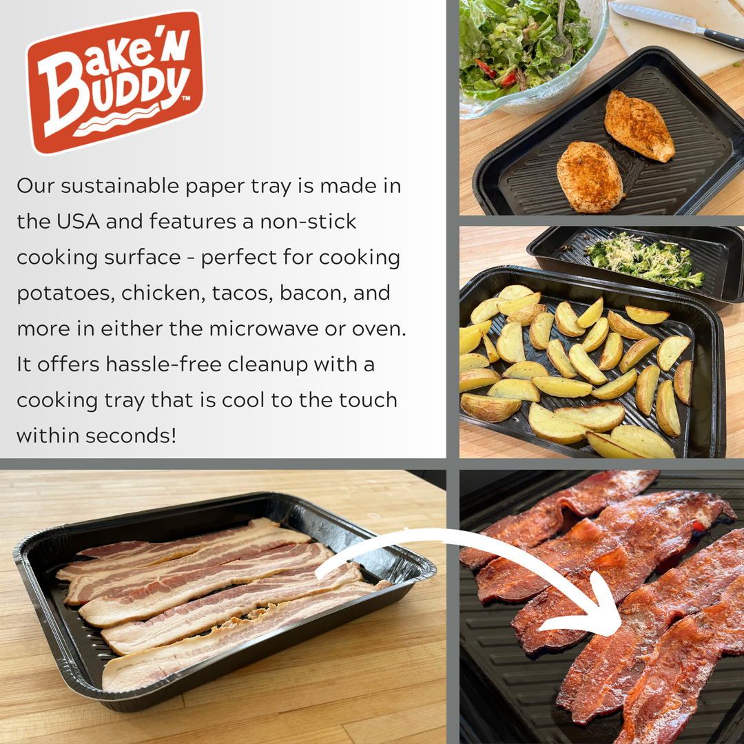 9x13" Disposable Cooking Tray - Pack of 16